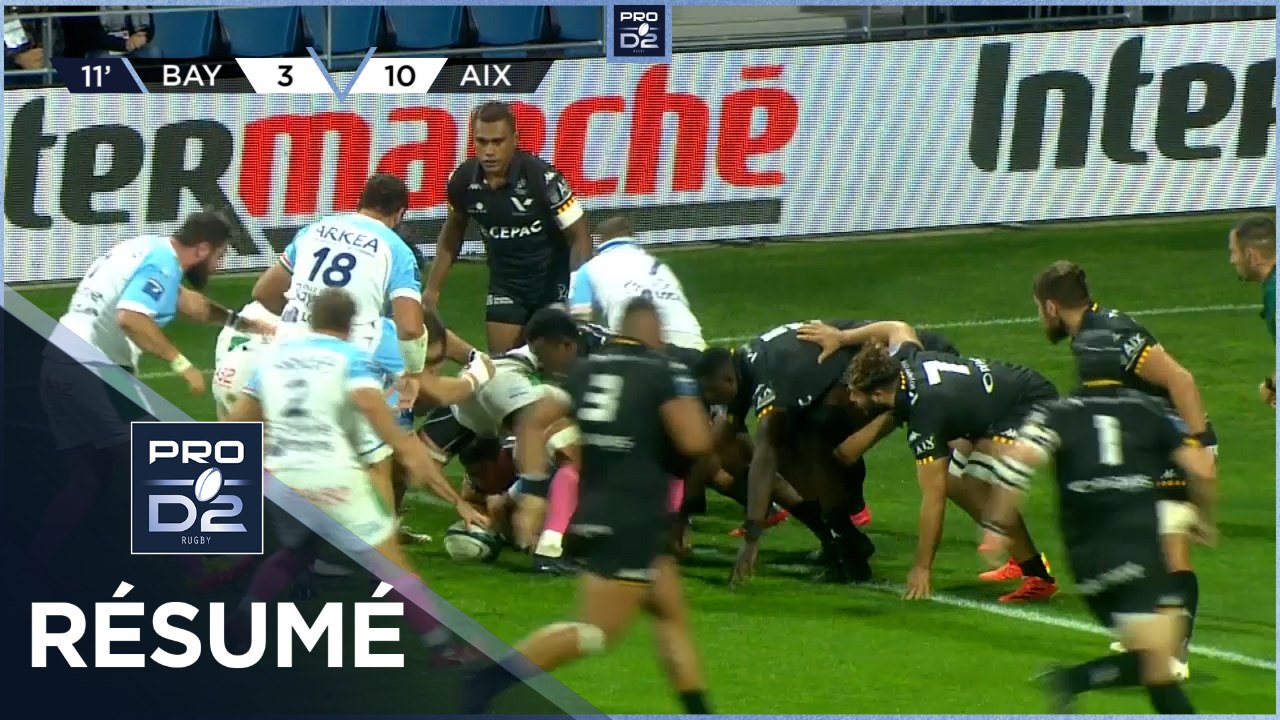 PRO D2 - Résumé Aviron Bayonnais-Provence Rugby: 47-19 - J08 - Saison 2021/2022