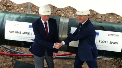 Összekötötték Lengyelország és Litvánia gázvezetékrendszereit.