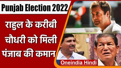 Punjab Election 2022: पंजाब के नये Congress प्रभारी बनाए गए Harish Chaudhary | वनइंडिया हिंदी