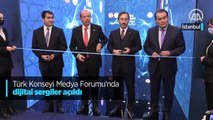 Türk Konseyi Medya Forumu'nda dijital sergiler açıldı