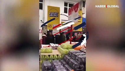 Sivas'ta 'ucuz yağ' kuyruğu görüntüleri