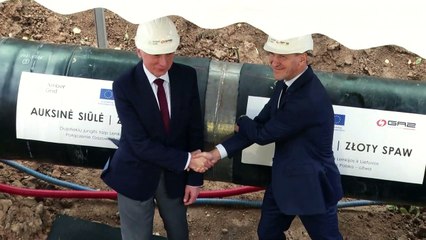 Polónia e Lituânia unidas por gasoduto