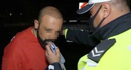 Kaza yapan ehliyetsiz sürücü, polise ‘Çok mu içmişim?’ diye sordu