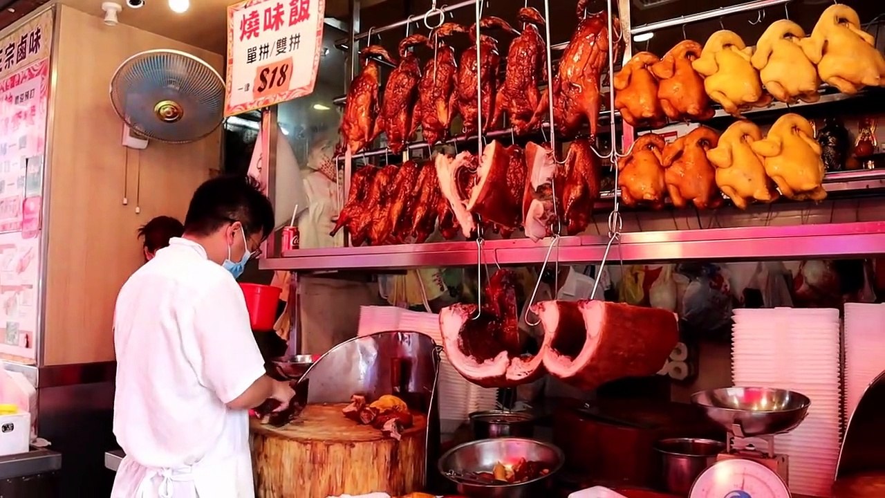 Street Food || Chinese Roasted Ducks Roasted Pork We love it.