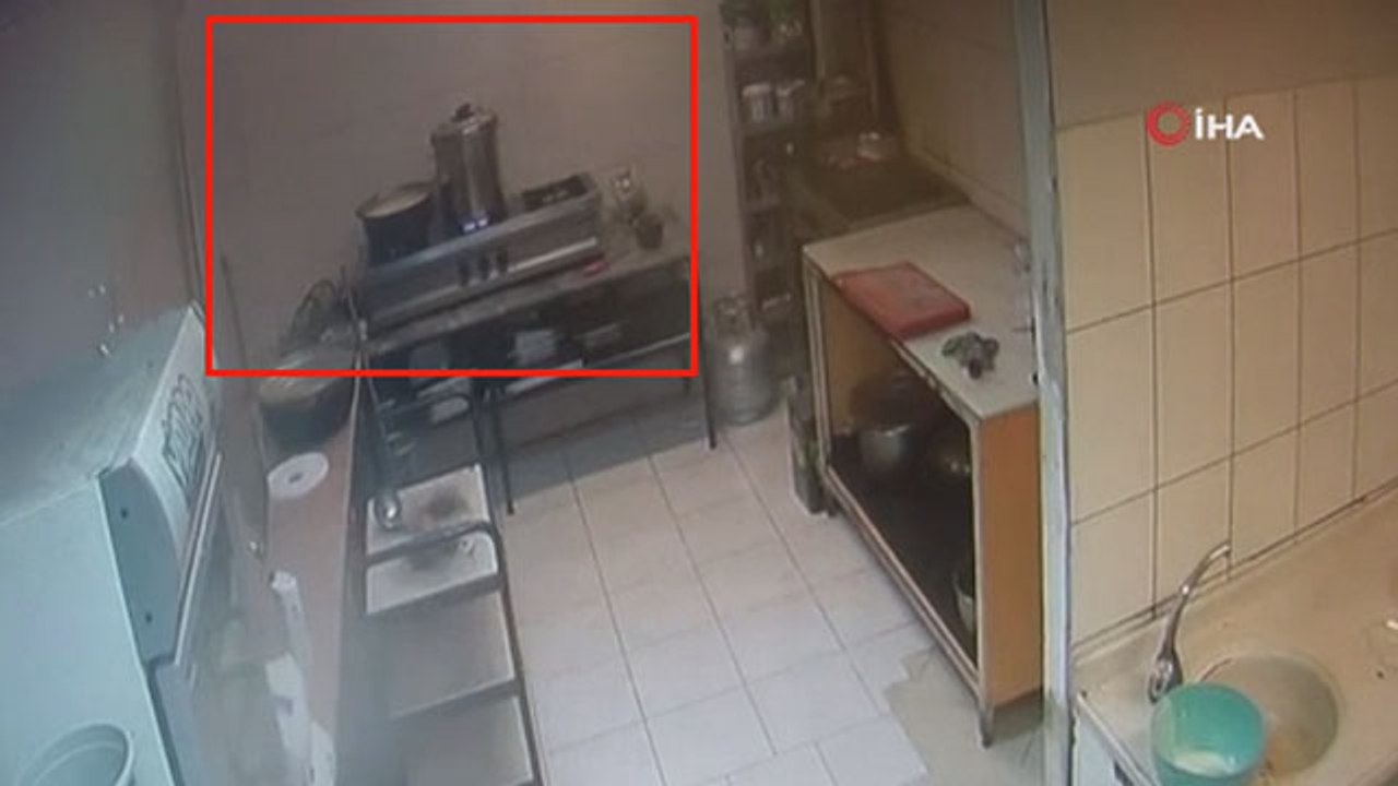 Düdüklü tencere restoranda bomba gibi patladı