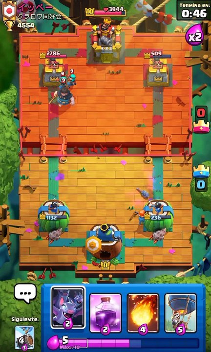 Clash royale mis cartas nivel 11,12