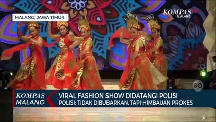 Download Video: Viral Polisi Datangi Malang Fashion Week, Polresta: Bukan Dibubarkan, Tapi Himbauan Prokes