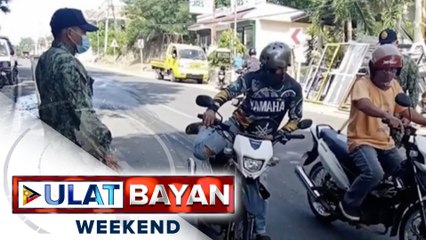 Alert level 3 with heightened restrictions, umiiral sa Siquijor; ilang barangay, isinailalim sa granular lockdown