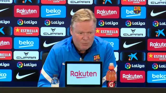 Koeman: No veo un favorito claro para el Clásico