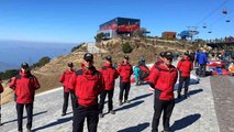 Son dakika haber! Uluslararası Ölüdeniz Hava Oyunları Festivali'nde jandarma denetimlerini sürdürüyor