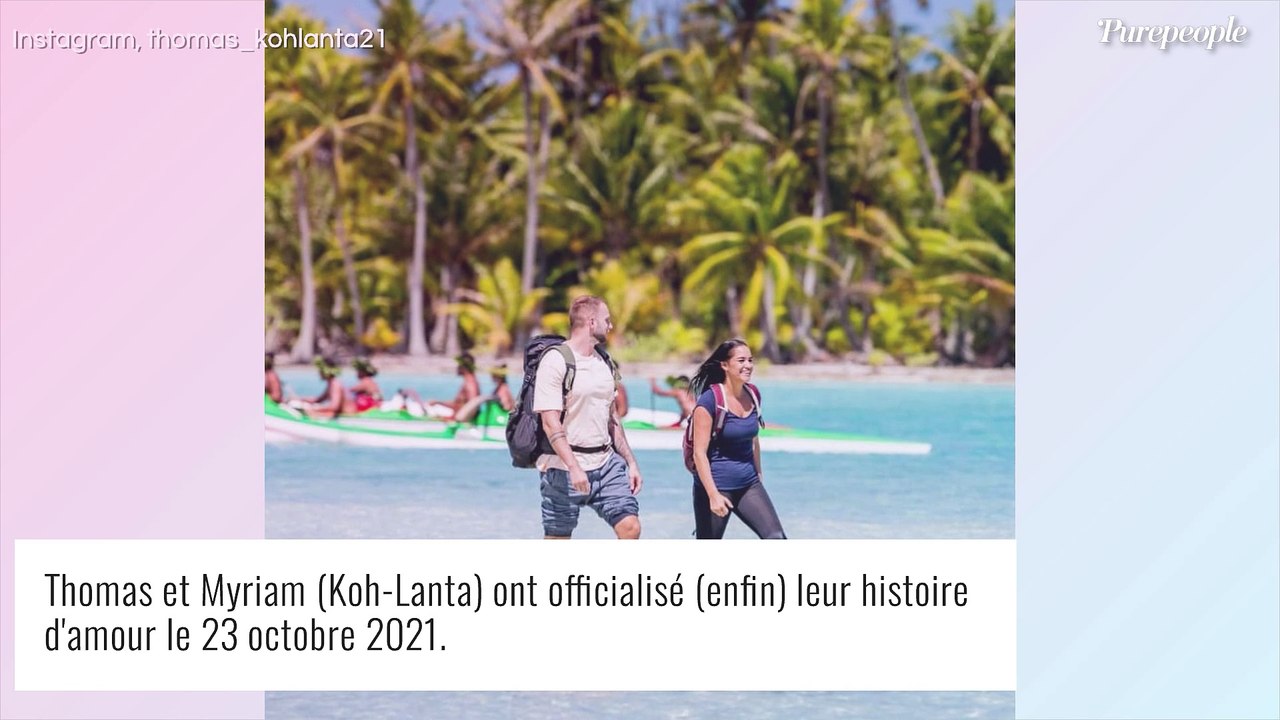 Thomas et Myriam (Koh-Lanta) en couple : enfin l'officialisation, 1 an après leur "coup de foudre"