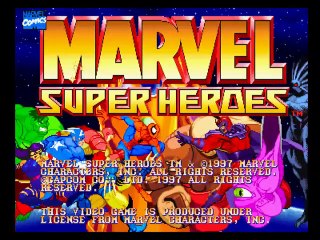 Marvel Super Heroes online multiplayer - psx