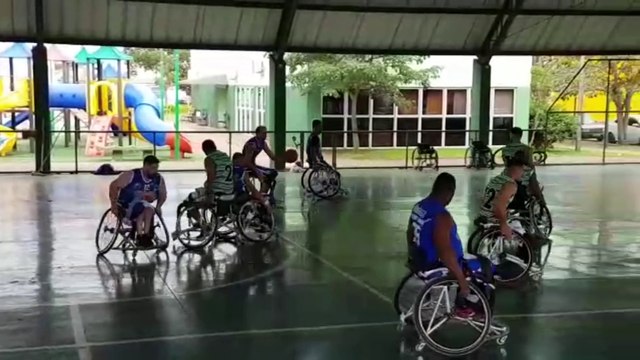 Equipe cascavelense de BCR realiza amistoso contra time de Foz do Iguaçu
