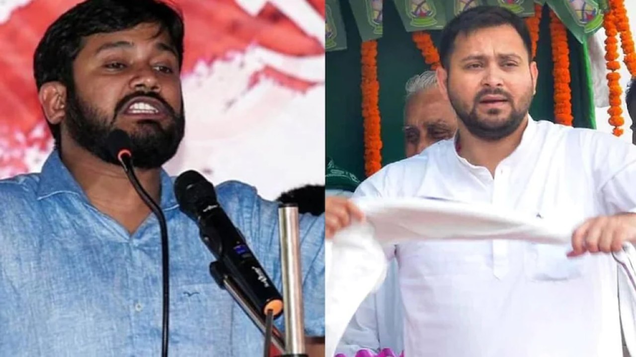 Bihar politics: Kanhaiya Kumar jibes at Tejashw...