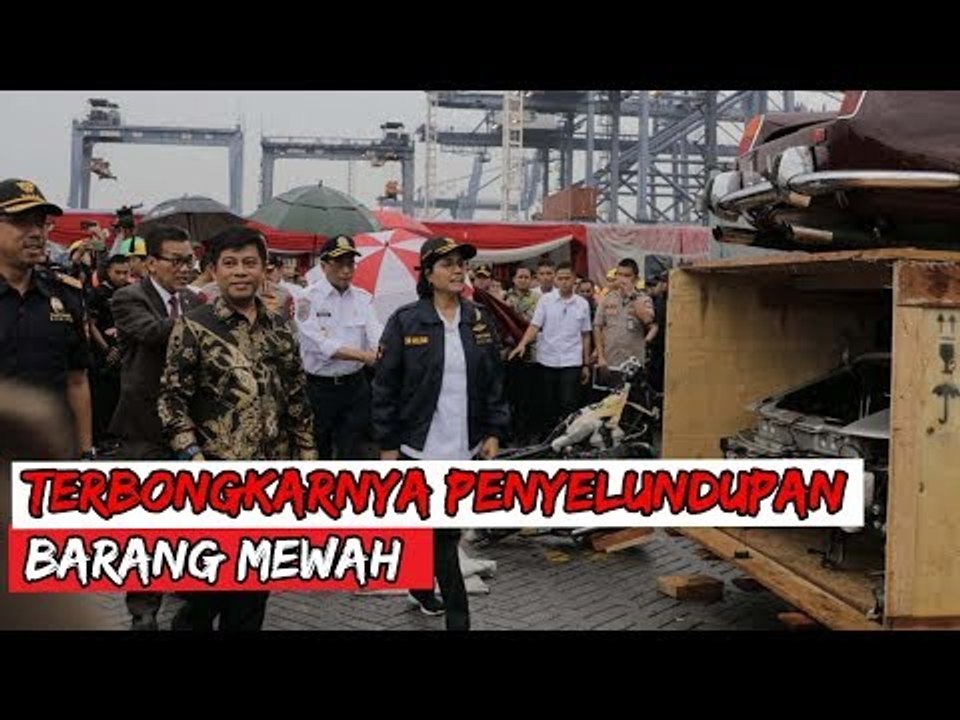 TERBONGKARNYA PENYELUNDUPAN BARANG MEWAH