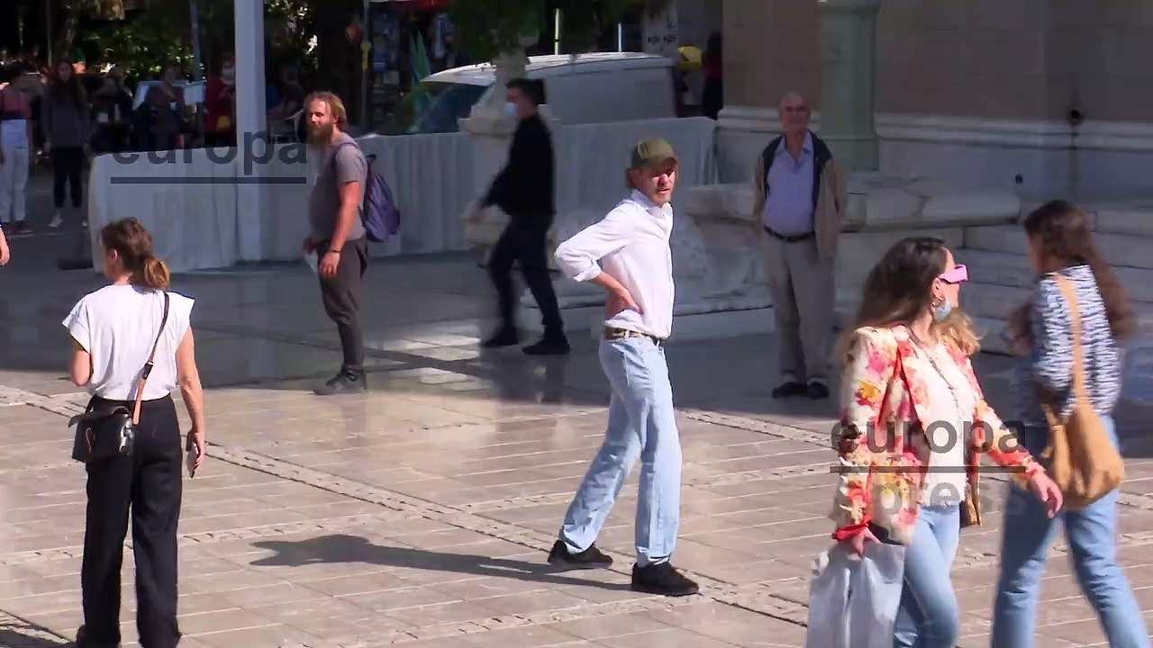 Andrea Casiraghi y Tatiana Santo Domingo de paseo