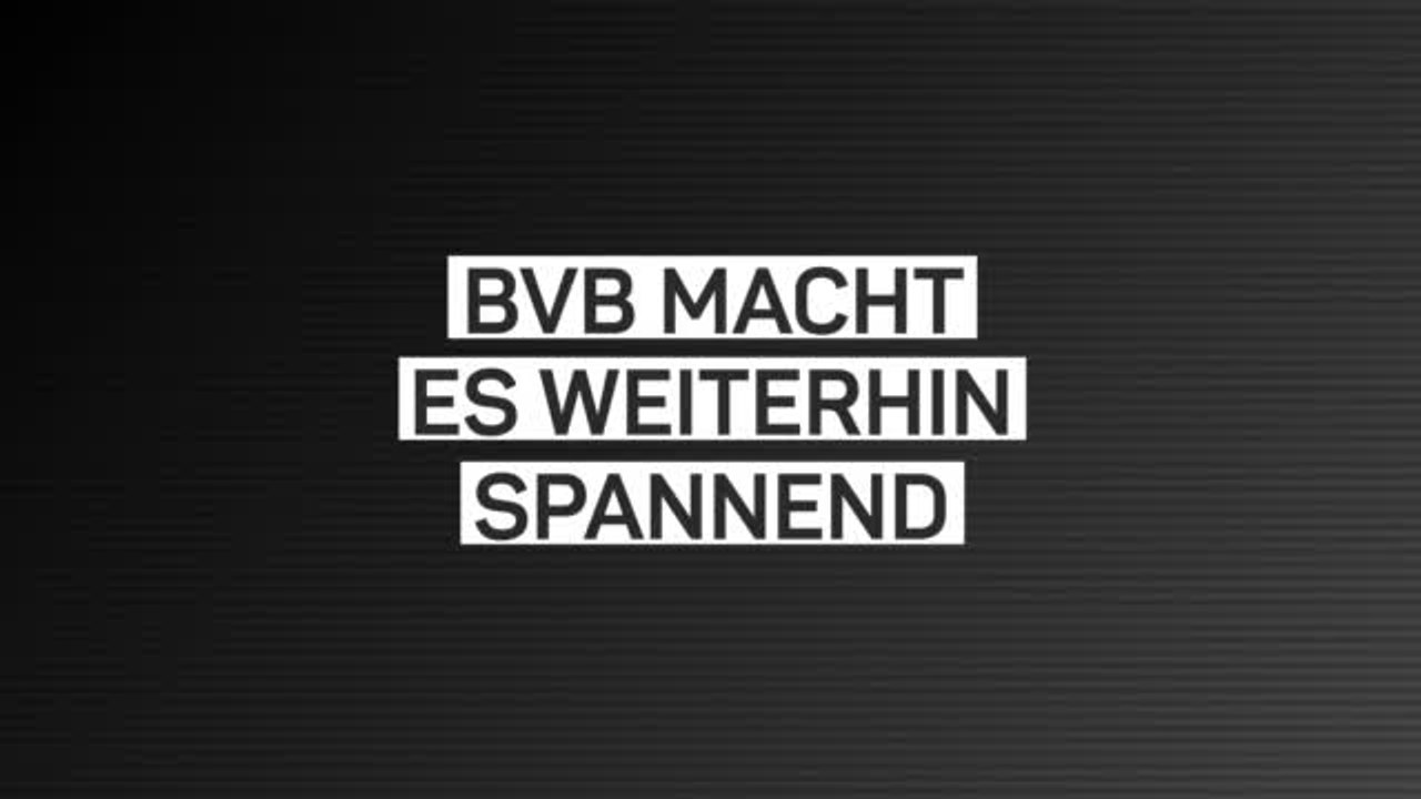 3:1! BVB bleibt im Meisterschaftsrennen