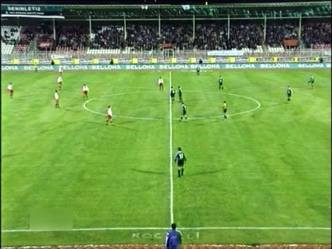 Kocaelispor 2-1 Antalyaspor 09.11.1997 - 1997-1998 Turkish 1st League Matchday 12