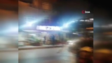 Sultangazi'de eski çalıştığı durağın taksisini böyle parçaladı