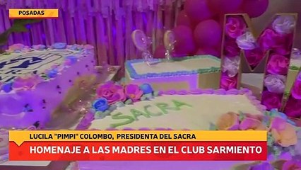 Homenaje a las Madres en el CLub Sarmiento