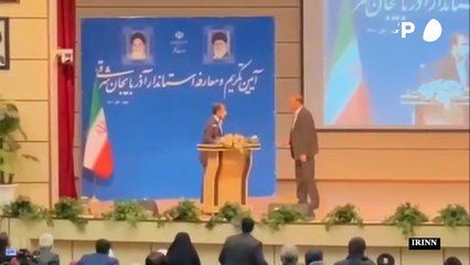 مسؤول محلي يتعرض للصفع خلال احتفال في شمال غرب إيران