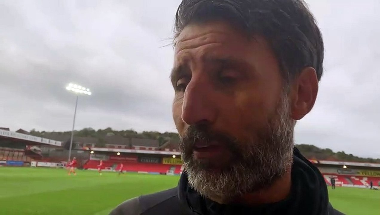Danny Cowley post-Accrington draw