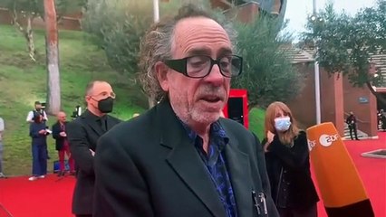 Festa Roma, Tim Burton superstar: "In questa città mi sembra di vivere in un sogno"