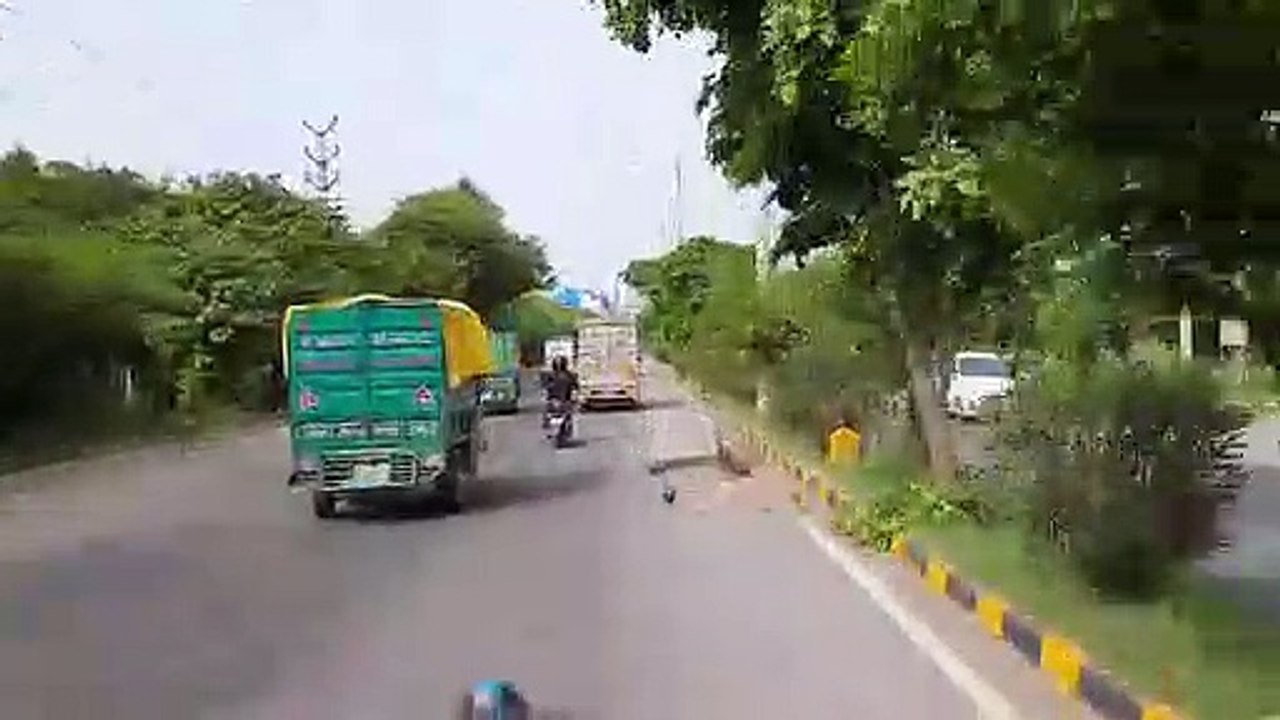 Delhi road traveling part -64