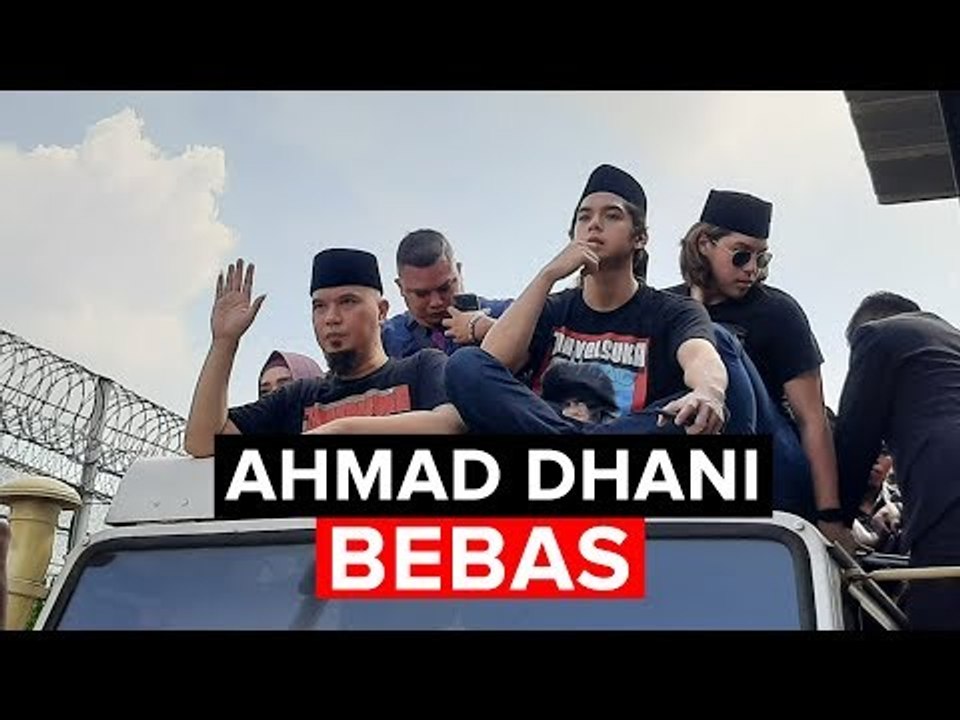 Detik-detik Ahmad Dhani Bebas dari Rutan Cipinang
