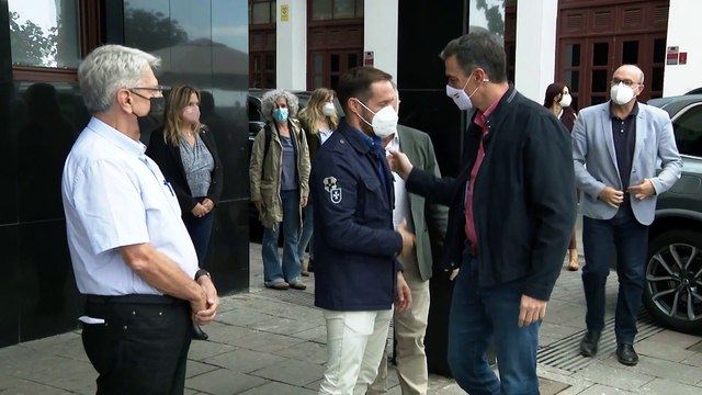 Las coladas sufren ralentización en el frente pero el volcán las sigue alimentando