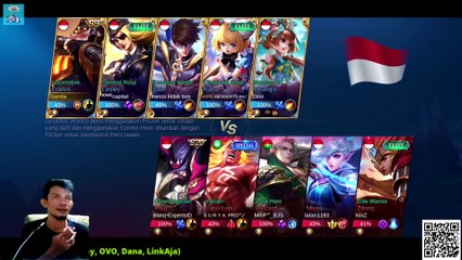 GAMEPLAY FRANCO VS INVISIBLE MIA | FULL MATCH | MOBILE LEGENDS BANG BANG
