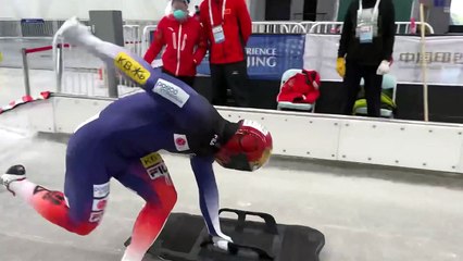 스켈레톤 윤성빈 "베이징 트랙 쉬워"...독일까, 약일까 / YTN