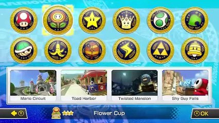 Mario Kart 8 Deluxe 100cc Leaf Cup