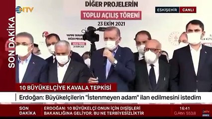 VATANDAŞ İSYAN ETTİ ERDOĞAN KURDELE KESTİ