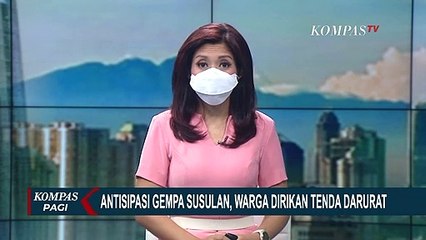 Antisipasi Gempa Susulan, Warga Semarang Pilih Tinggal di Tenda Darurat