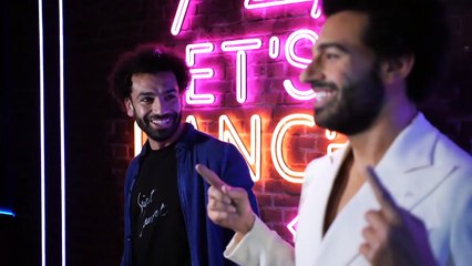 شاهد: محمد صلاح يلتقي توأمه الشمعي في مدام توسو لندن وأفضل متحف شمعي