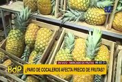 Mercado de Frutas: ¿paro de cocaleros en el sur ha disparado precio de las frutas?