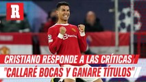 Cristiano Ronaldo xxplotó ante las críticas: 