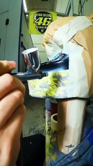 VALENTINO ROSSI HELMET SPESIAL AT EMILIAROMAGNAGP