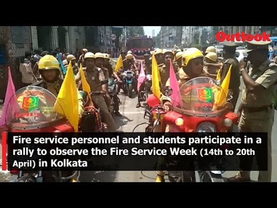 Fire Service Week (14th to 20th April) in Kolkata