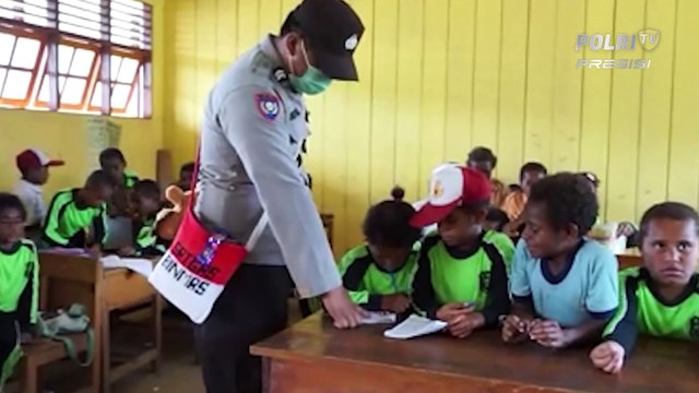 Satgas Binmas Noken Pegunungan Bintang Melaksanakan Kegiatan SI-IPAR