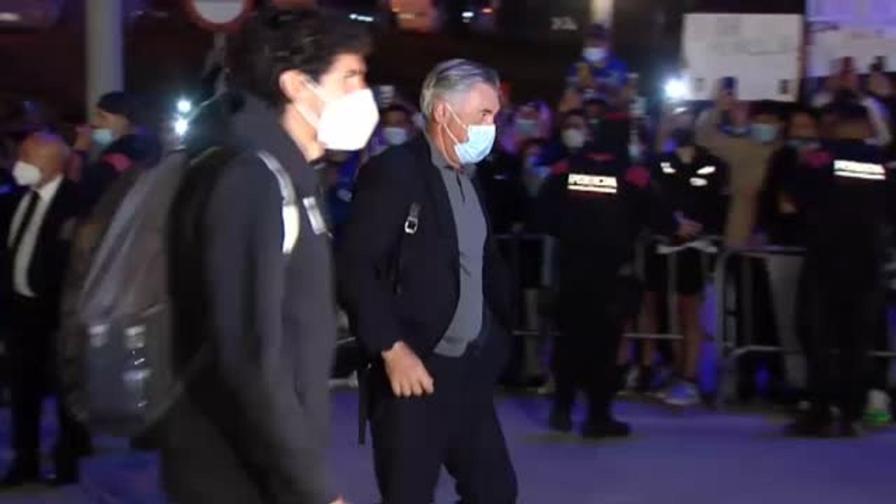 El Real Madrid ya está en Barcelona listo para la batalla del clásico