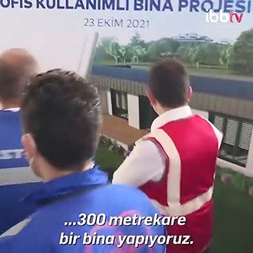 İBB: Türkiye'de bir ilki gerçekleştiriyor, 3D beton yazıcı teknolojisini kullanarak bina inşa ediyoruz