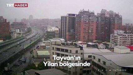 Tayvan'da 6,5 büyüklüğünde deprem