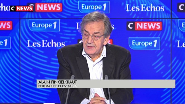 Alain Finkielkraut : «Les invectives, les anathèmes volent du fait de la présence et du succès imprévu d’après les sondages, d’Eric Zemmour»