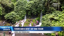 Panorama Indahnya Air Terjun Benang Kelambu NTB