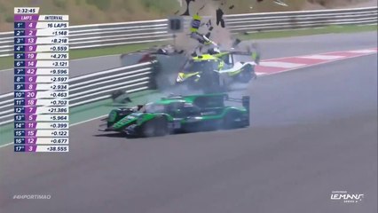 ELMS 4H Portimao 2021 Race Rojas Laskaratos Massive Crash