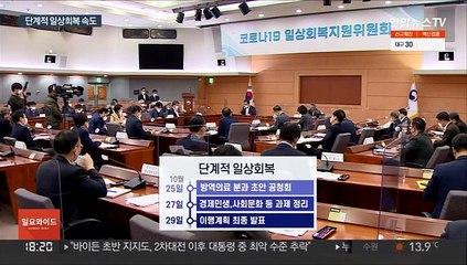 내일 방역전환 이행계획 초안 공개…오는 29일 최종발표
