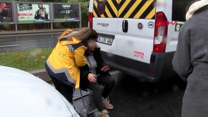 Son dakika! SARIYER'DE ZIRHLI POLİS ARACI 6 ARACA ÇARPTI 3 YARALI