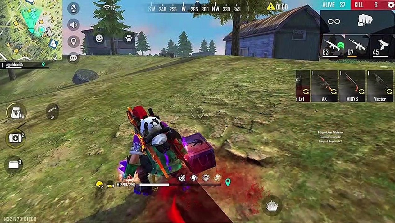 Only HeadShot Solo Vs Squad Bhari Gameplay Must Watch - Garena Free Fire- Total Gaming